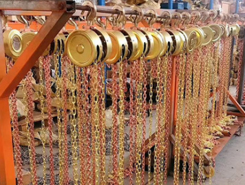 防爆手拉葫蘆在油田開采領域內的應用情況說明